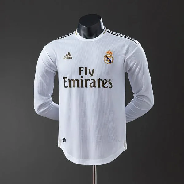 Camiseta de fútbol Real Madrid 2019/20 LOCAL MANGA LARGA VERSION JUGADOR
